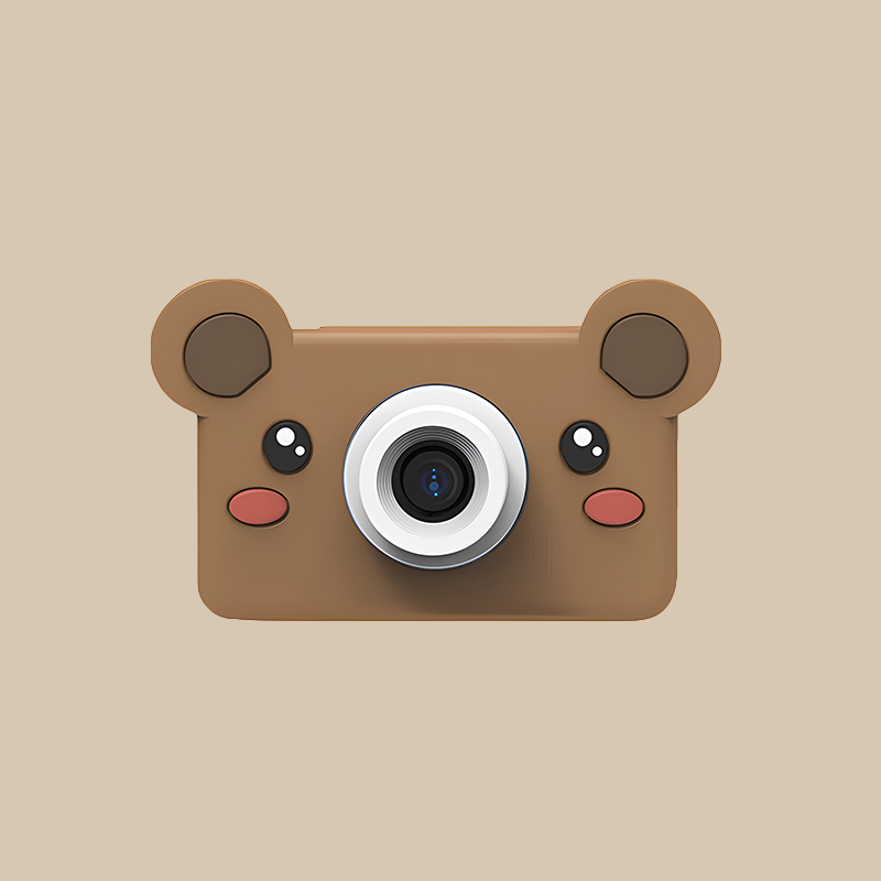 Appareil photo jouet en bois | Scandimag Déco